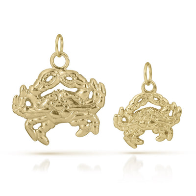Carry Coastal Magic with the Blue Crab Souvenir Charm